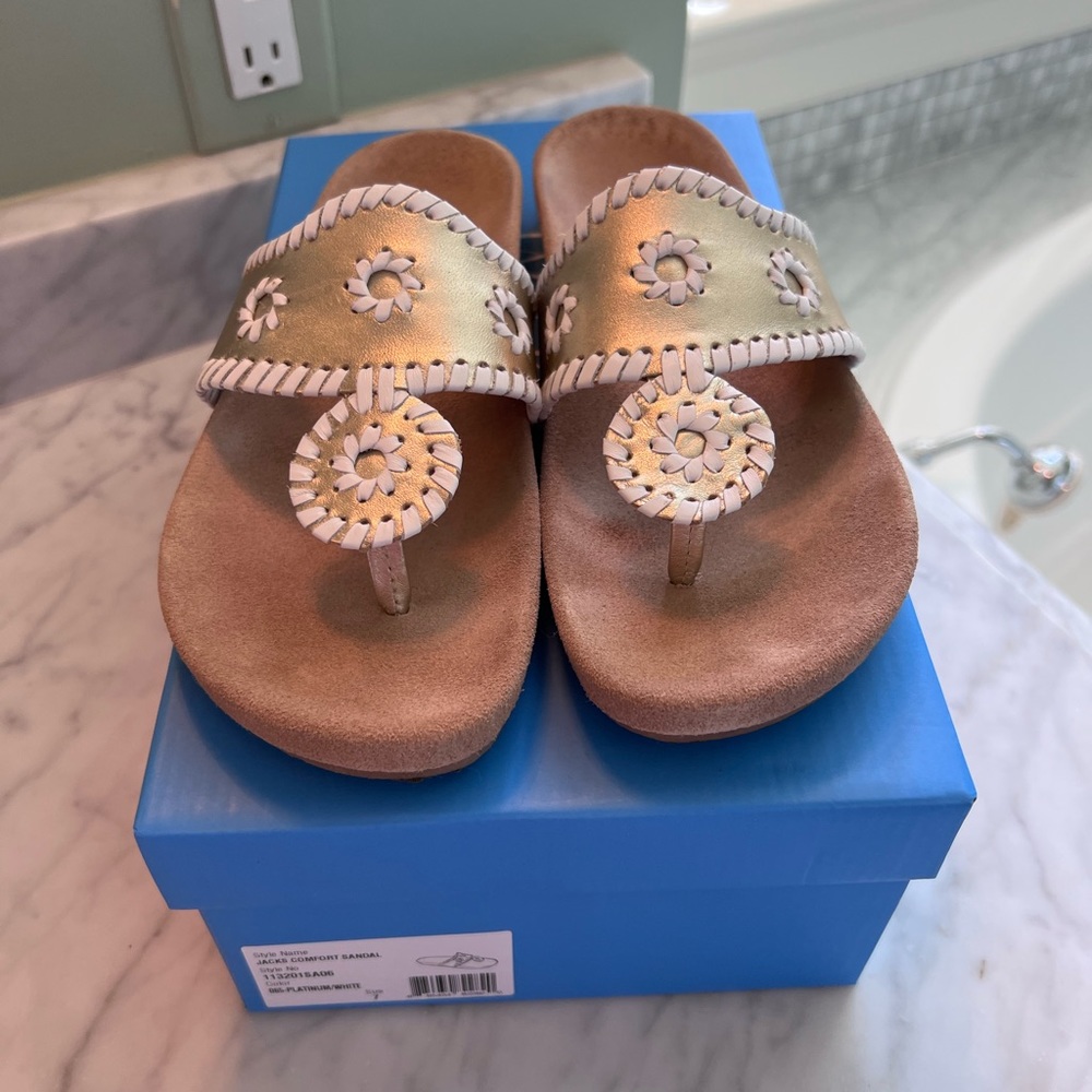 Jack Rogers comfort sandals size 7